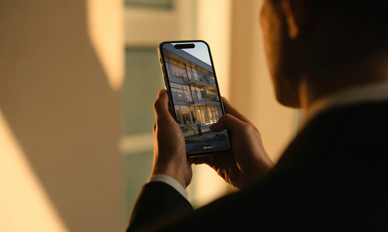 Social media reel still